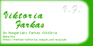 viktoria farkas business card