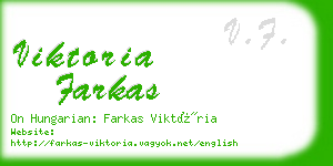 viktoria farkas business card